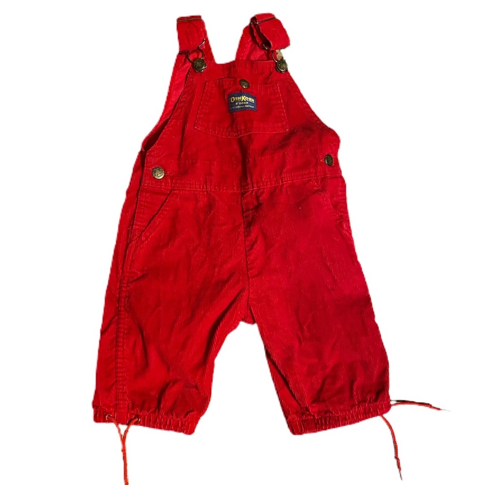 Vintage Oshkosh overalls corduroy toddler
